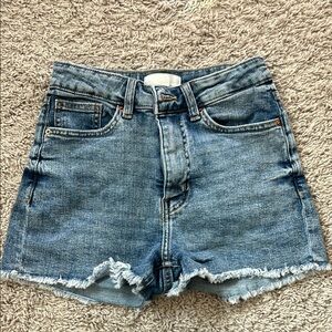 H&M Blue Denim Jean Shorts